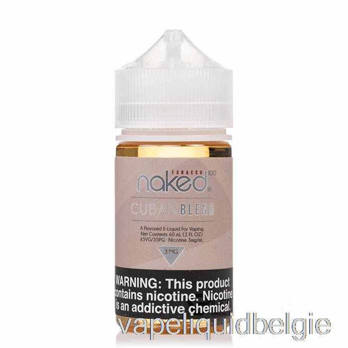 Vape België Cubaanse Blend - Naakt 100 Tabak - 60ml 12mg